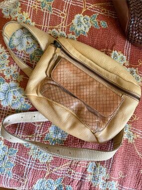 Leather Crossbody Bag from Free People in Tan and Brown